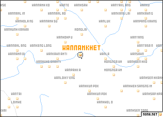 map of Wān Namkhēt