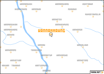 map of Wān Nammawng