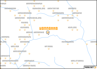 map of Wān Namma