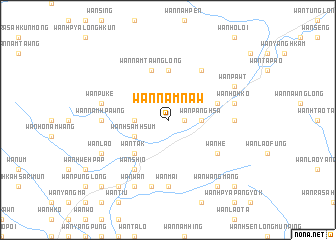 map of Wān Namnaw