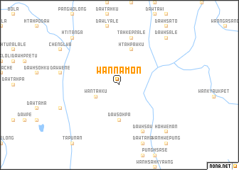 map of Wān Na-mon