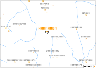 map of Wān Na-mon