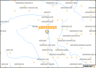 map of Wān Na-mōn