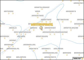 map of Wān Nampawng