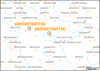 map of Wān Namtawntaü