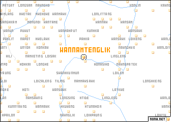 map of Wan Namtenglik