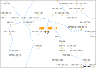 map of Wān Nā-mun