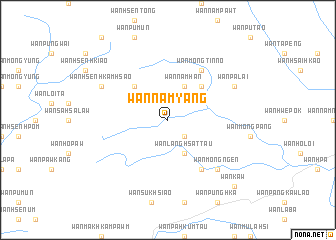 map of Wān Nam-yang