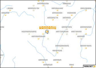 map of Wān Nā-niu