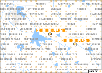 map of Wannankulama