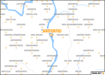 map of Wān Na-noi