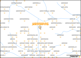 map of Wān Na-ping