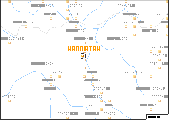 map of Wān Na-taw