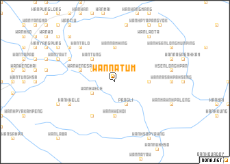 map of Wān Na-tūm