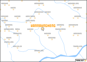 map of Wān Nawnghēng