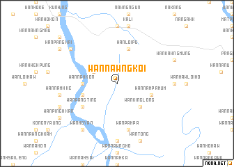 map of Wān Nawngkoi