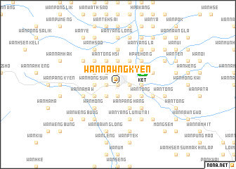 map of Wān Nawngkyen