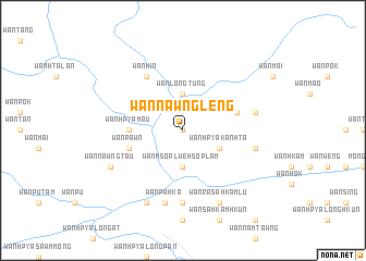 map of Wān Nawngleng