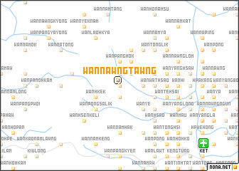 map of Wān Nawngtawng