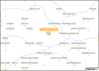 map of Wān Nawng