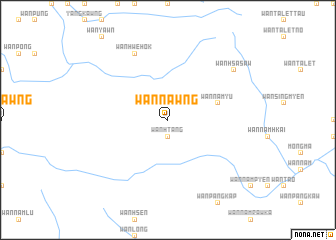 map of Wān Nawng