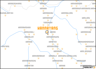 map of Wān Na-yang