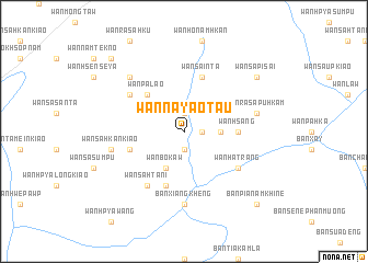 map of Wān Na-yao-taü