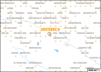 map of Wannbach