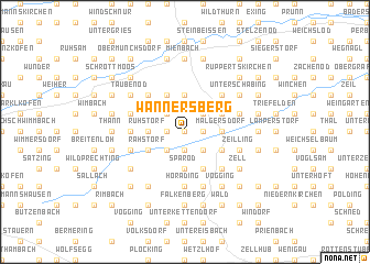 map of Wannersberg