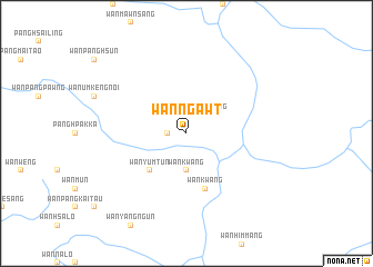 map of Wān Ngawt