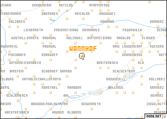 map of Wannhof