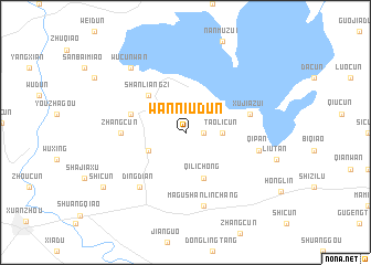 map of Wanniudun