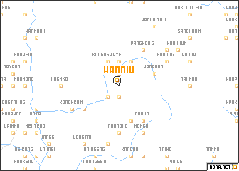 map of Wānniu