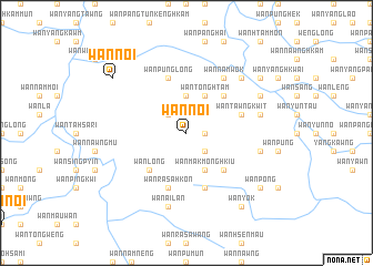 map of Wān Noi