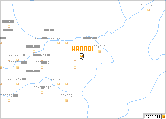 map of Wān Noi