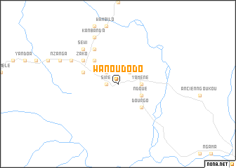 map of Wanou Dodo