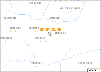 map of Wān Paklam