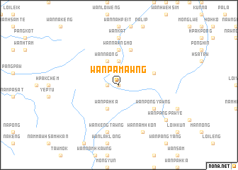 map of Wan Pa-mawng