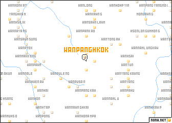 map of Wān Panghkok