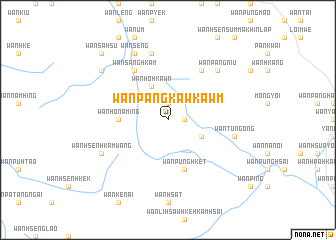 map of Wān Pangkawkawm