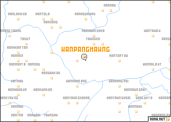 map of Wān Pangmawng