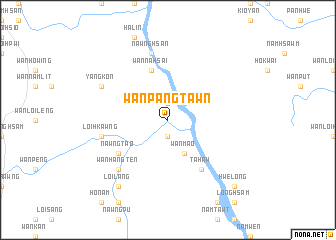 map of Wān Pangtawn