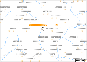 map of Wān Panhpakhkom