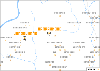 map of Wān Pawmöng