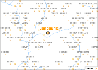 map of Wān Pawng