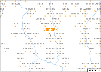 map of Wān-pēk