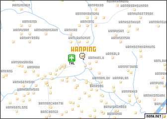 map of Wān Ping