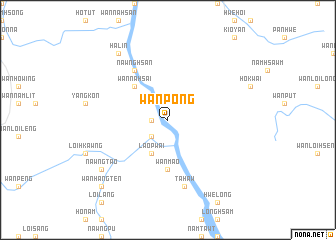 map of Wān Pöng