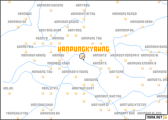 map of Wān Pūngkyawng