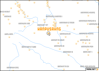 map of Wān Pūsawng